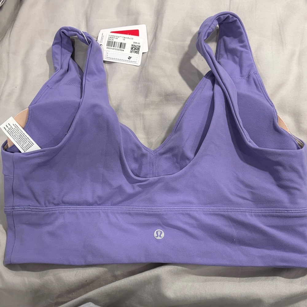 lululemon athletica Align C/D dark Lavender Sports Bra